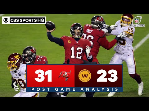 Buccaneers vs Washington:  Heinicke's upset bid falls short, as Brady & Bucs advance | CBS Sports HQ