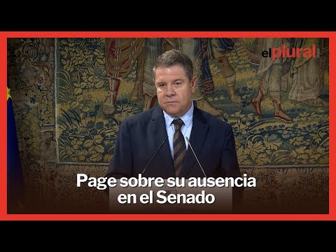 Page justifica su ausencia en el Senado: Si no me someto como presidente a Ferraz, menos a Génova