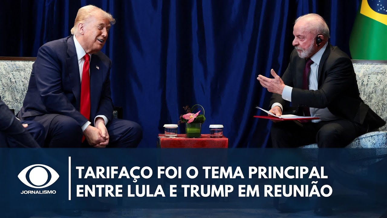 Lula e Trump debatem relações comeciais após o tarifaço