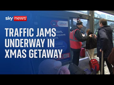UK's second-busiest travel day before Christmas