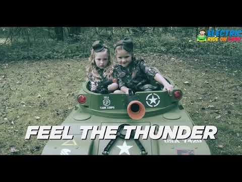 Kids Ride on Army Tank 24v 2 Seater Model