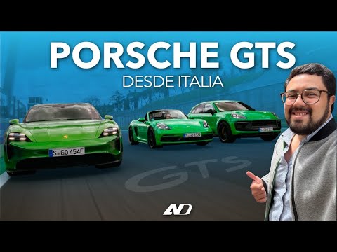 Asi es manejar toda la gama GTS de Porsche Italia ? | Primer Vistazo