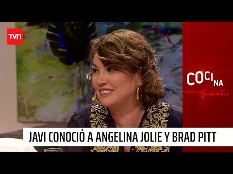 Javiera Contador conoció a Angelina Jolie y Brad Pitt | Cocina fusión