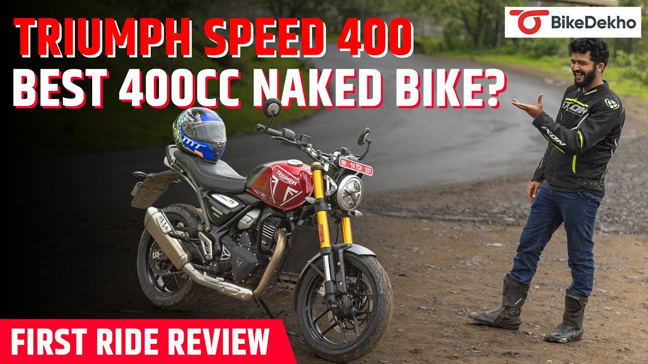 Triumph Speed 400 First Ride Review | Royal Enfield Ka Khel Khatam?