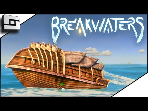 Breakwater - Taking A Boat Submarine To A NEW ISLAND! E2