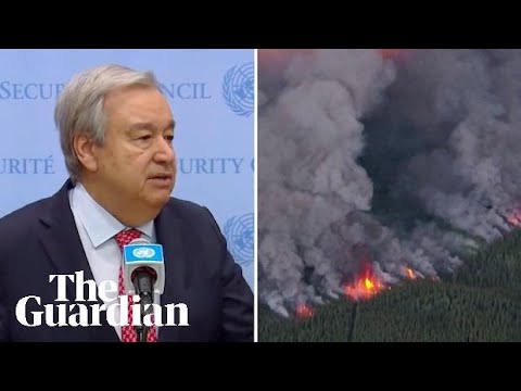 Climate crisis is 'out of control', says UN after world's hottest week