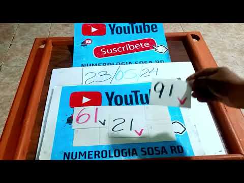 Numerología Sosa RD:23/05/24 Para Todas las Loterías ojo #61 (Video Oficial) #youtubeshorts