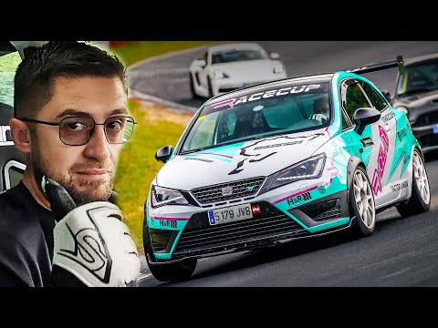 BIG WING, on a POCKET ROCKET: Seat Ibiza Cupra! // Nürburgring