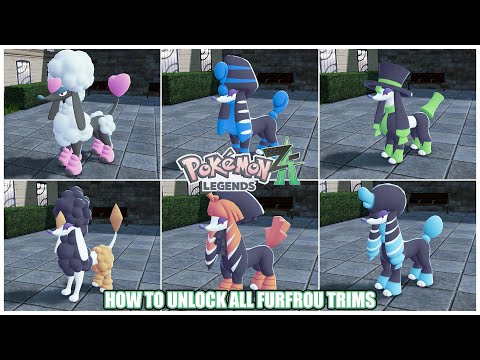 How To Unlock All Furfrou Trims in Pokemon Legends Z-A With Shiny!