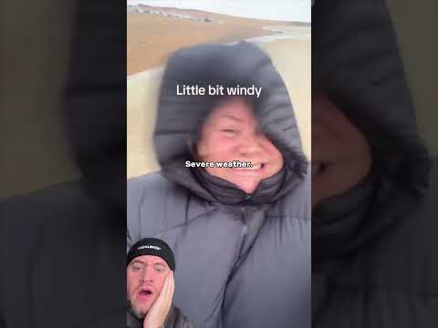 THIS WEATHER ACTUALLY SCARES ME #shorts
