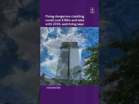 Fixing cladding could take until 2035