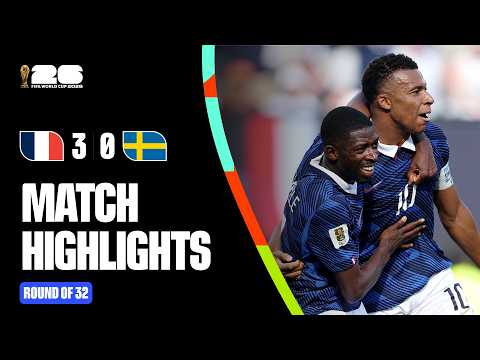 ملخص مباراة فرنسا ضد Sweden - النتيجة 3-0 | كأس العالم 2026
