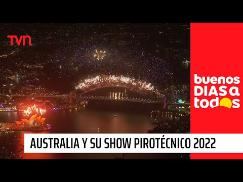 Australia recibe el 2022 con un impresionante show pirotécnico | Buenos días a todos