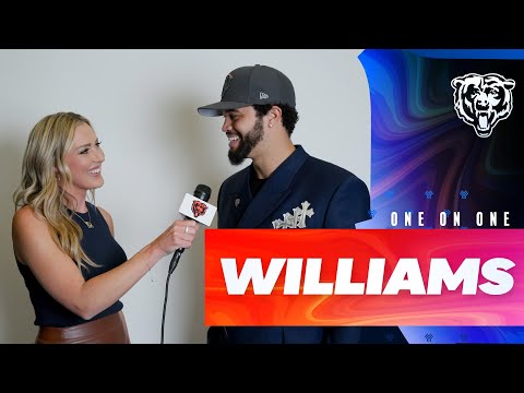 One on one with Caleb Williams | Chicago Bears video clip