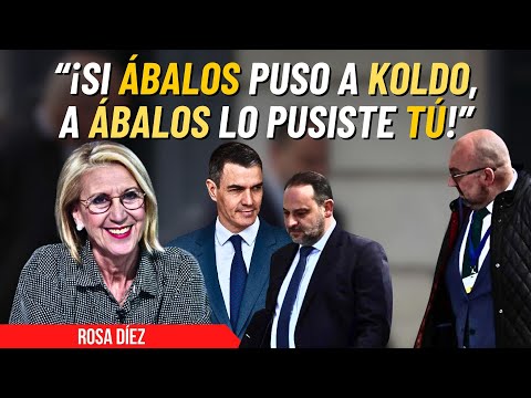 Rosa Díez se frota las manos con Ábalos: “Le ha tomado la medida a Sánchez y no está acostumbrado”