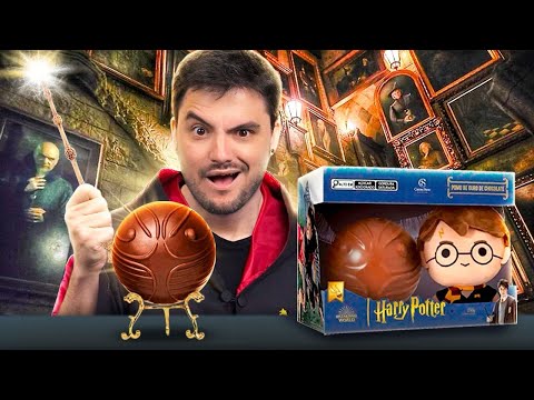 ABRINDO OVOS DE PÁSCOA DO HARRY POTTER