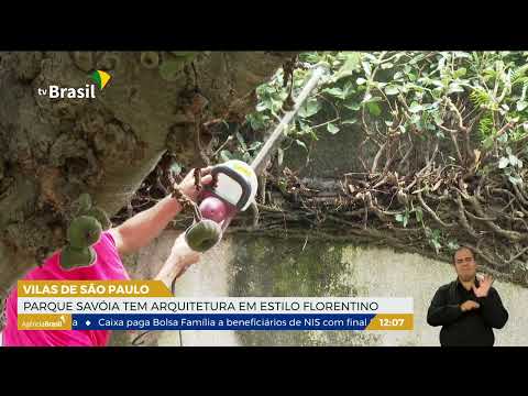 SP | Parque Savóia tem arquitetura em estilo florentino