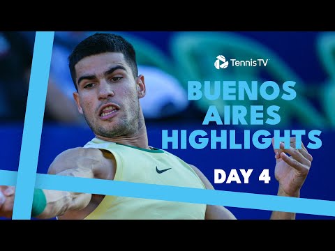 2023 Finalists Alcaraz, Norrie Open Campaigns | Buenos Aires 2024 Highlights Day 4