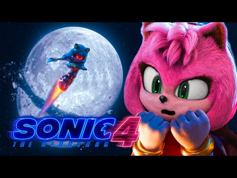 AMY ROSE IBA a SER MUY DIFERENTE para SONIC 3 y SONIC 4 LA PELÍCULA