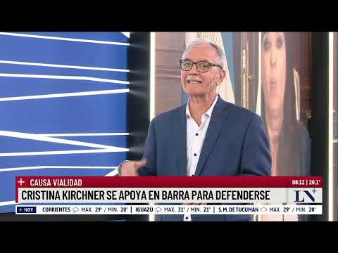 Causa Vialidad: Cristina Kirchner se apoya en Rodolfo Barra para defenderse