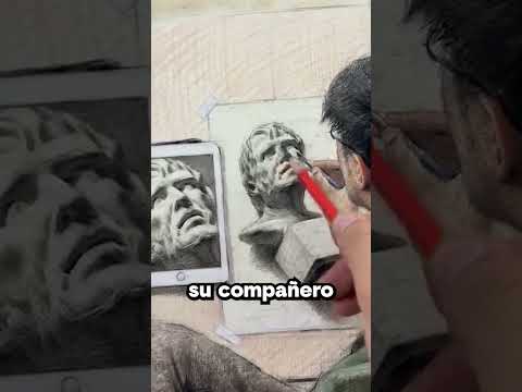 Lo expuso en clase de dibujo 😳