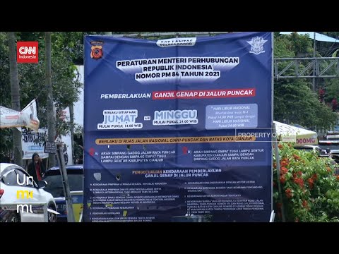 Hari Pertama Long Weekend, Lalin Puncak Sabtu Pagi Lancar