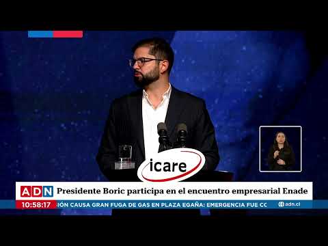 EN VIVO: Presidente Boric participa en el encuentro empresarial Enade