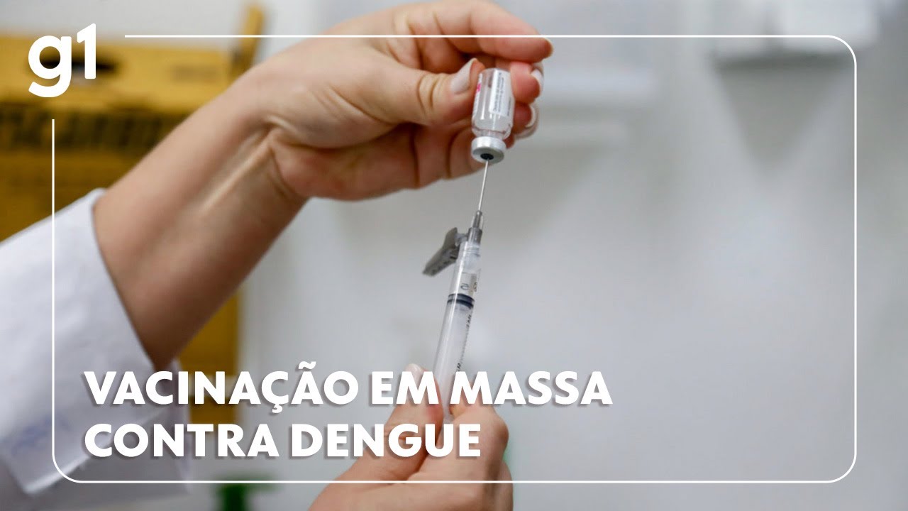 3 cidades vão fazer vacinação em massa contra dengue