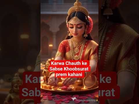 Karwa Chauth par Rukmini ne rakha vrat… lekin Krishna nahi aaye 😢💔#aiart #KarwaChauth #ai