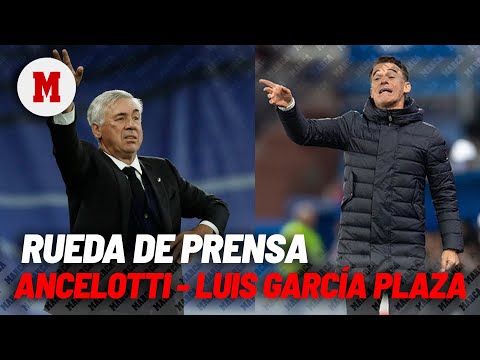 EN DIRECTO | Rueda de prensa Ancelotti - Luis García Plaza