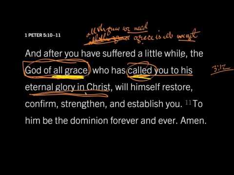 1 Peter 5:10 // The God of Amazing Grace