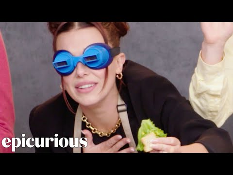Stranger Things Cast Make Sandwiches Upside Down