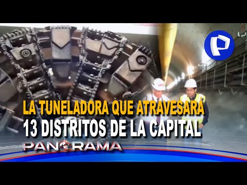 La tuneladora que atravesará 13 distritos de Lima: imágenes exclusivas de la nueva Estación Central