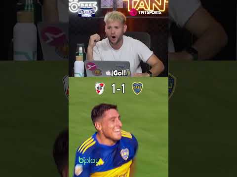 Los goles de River vs. Boca desde la #ExperienciaTNTSports ?