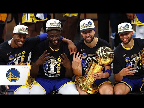 Golden State Warriors 2022 NBA Championship Ceremony video clip