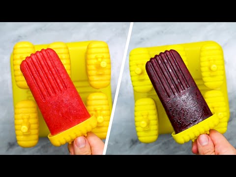 5-Ingredient Fruit And Herb Popsicles ? Tasty