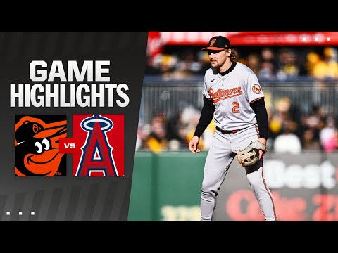 Orioles vs. Angels Game Highlights (4/24/24) | MLB Highlights