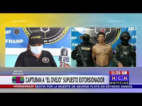 Cae presunto extorsionador en Jutiapa, Atlántida