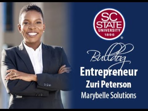 SC State Celebrates “Bulldog Entrepreneur”—Zuri Peterson
