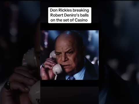 ￼<strong>Don</strong> Rickles breaking Robert DeNiro’s balls on the set of Martin Scorsese’s “Casino”
