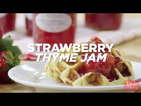 Strawberry Thyme Jam
