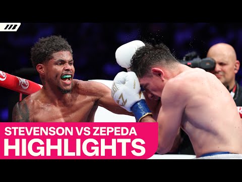 HIGHLIGHTS: Shakur Stevenson Outclasses William Zepeda To Retain Title