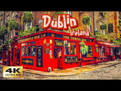 Dublin, Ireland | Watch It and Fall in Love | Walking Tour 4K HDR 60fps