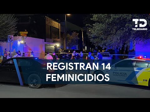 Nuevo León registra 14 feminicidios en lo que va del 2024