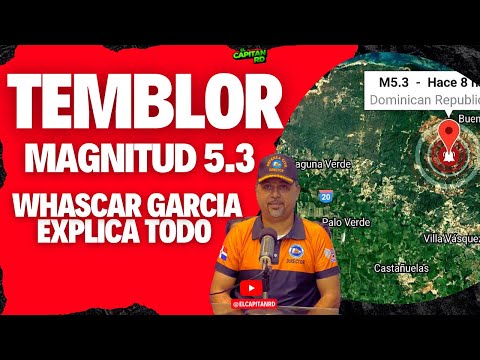 Temblor de tierra magnitud 5.3, Wascar Garcia director de la Defensa Civil en vivo