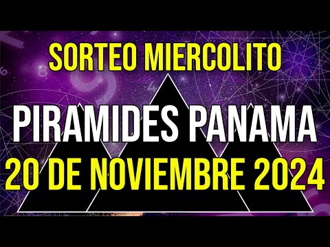 Pirámide Loteria Panamá para hoy Miércoles 20 de Noviembre 2024 Lotería de Panamá