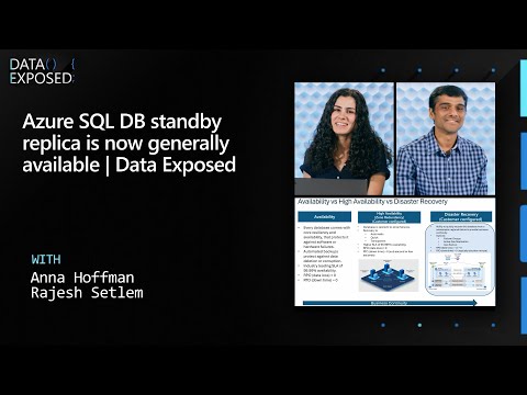 Azure SQL DB standby replica is now generally available | Data Exposed