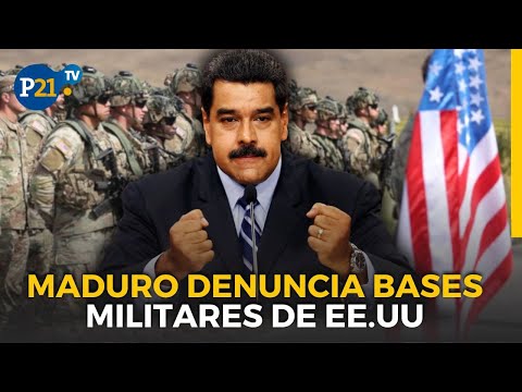 Maduro asegura que EEUU mantiene BASES MILITARES SECRETAS en Esequibo