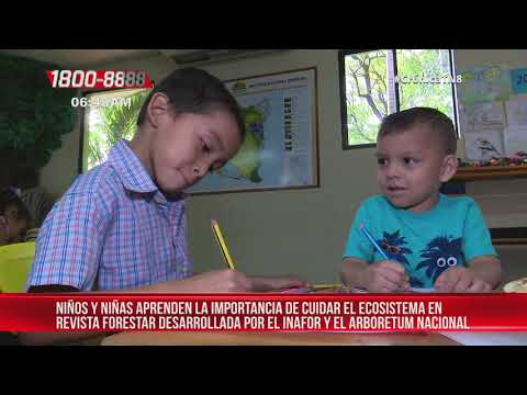 Nicaragua: Niños y niñas reciben cursos recreativos para cuidar el medio ambiente