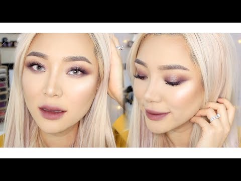 GRWM Anniversary Dinner | Muted Mauve Makeup